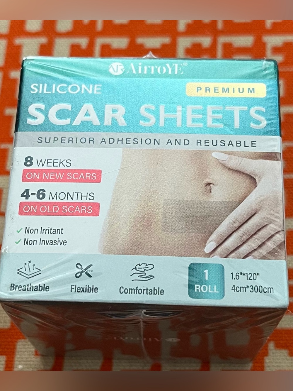 AirtoYe Silicone Scar Sheets